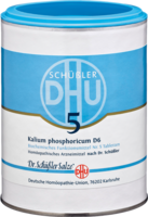 DHU Schüssler Salz Nr. 5 Kalium phosphoricum D6, 1000 Tabl.