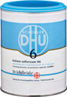 DHU Schüssler Salz Nr. 6 Kalium sulfuricum D6, 1000 Tabl.