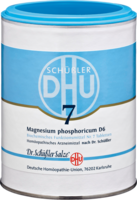 DHU Schüssler Salz Nr. 7 Magnesium phosphoricum D6, 1000 Tabl.