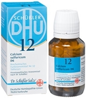 DHU Schüssler Salz Nr. 12 Calcium sulfuricum D6, 80 Tabletten