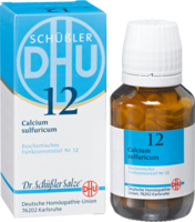 DHU Schüssler Salz Nr. 12 Calcium sulfuricum D12, 80 Tabletten