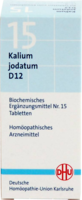 DHU Schüssler Salz Nr. 15 Kalium jodatum D12, 80 Tabletten