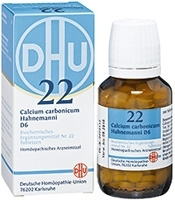 DHU Schüssler Salz Nr. 22 Calcium carbonicum D6, 80 Tabletten