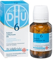 DHU Schüssler Salz Nr. 6 Kalium sulfuricum D6, 200 Tabl.
