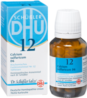 DHU Schüssler Salz Nr. 12 Calcium sulfuricum D6, 200 Tabletten