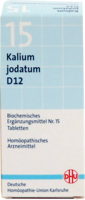 DHU Schüssler Salz Nr. 15 Kalium jodatum D12, 200 Tabletten