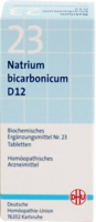 DHU Schüssler Salz Nr. 23 Natrium bicarbonicum D12, 200 Tabletten