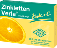 ZINKLETTEN Verla Orange Lutschtabletten
