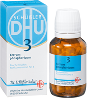DHU Schüssler Salz Nr. 3 Ferrum phosphoricum D6, 420 Tabl.