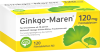 Ginkgo Maren 120 Mg Filmtabletten