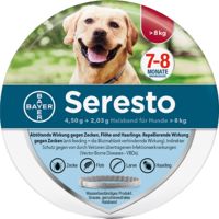 SERESTO 4,50g + 2,03g Halsband für Hunde ab 8kg
