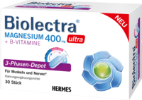 BIOLECTRA Magnesium 400 mg ultra 3-Phasen-Depot
