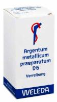 ARGENTUM METALLICUM praeparatum D 6 Trituration