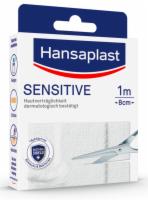 HANSAPLAST Sensitive Pflast.hypoallergen 8 cmx1 m